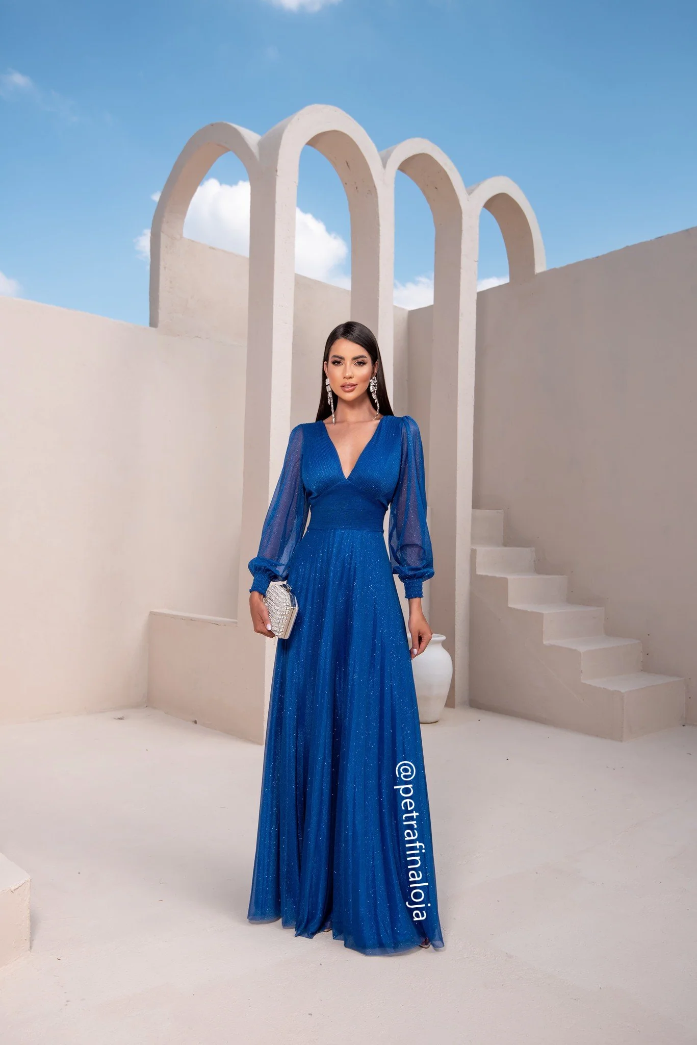Vestido de festa longo