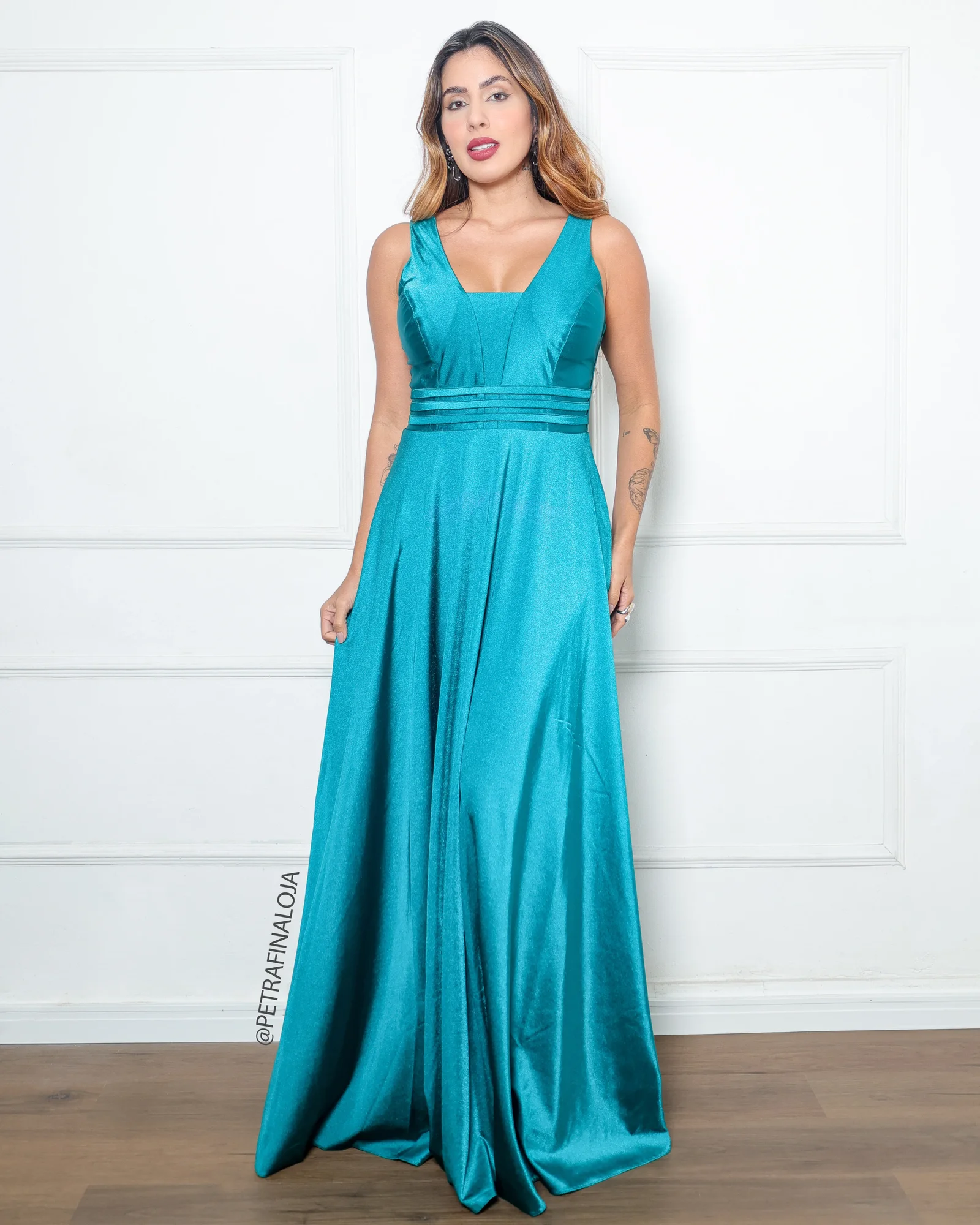 Vestidos verde esmeralda
