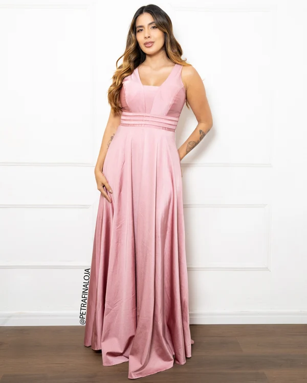 VESTIDO TRES LISTRAS PRADA
