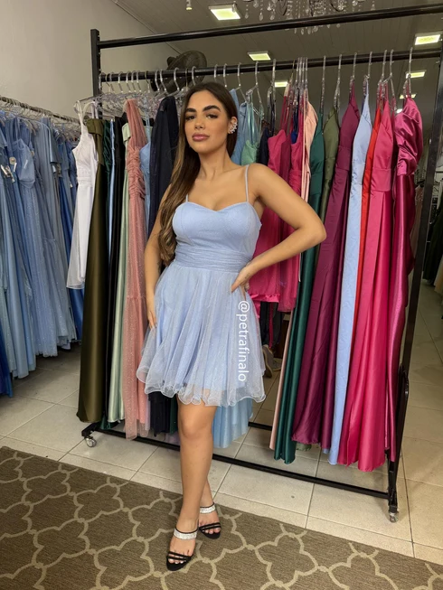 Vestido de Alcinha Acinturado da Gala Nobre Moda Festa