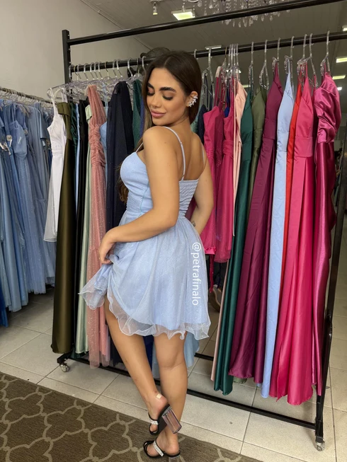 Vestido de Alcinha Acinturado da Gala Nobre Moda Festa
