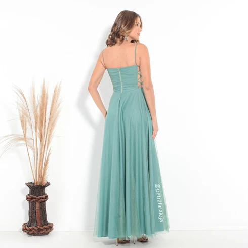VESTIDO DECOTE LATERAL X Gala Nobre Moda Festa