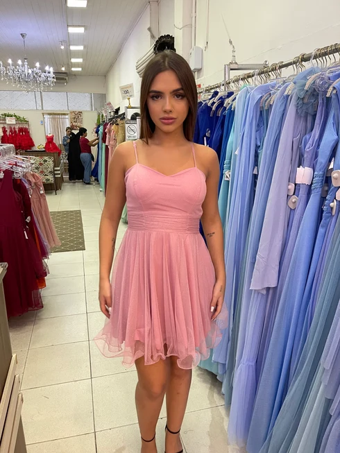 Vestido de Alcinha Acinturado da Gala Nobre Moda Festa