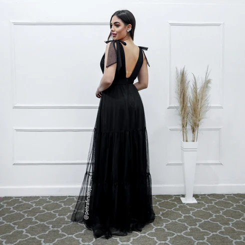 Vestido de Amarrar Três Marias da Gala Nobre Moda Festa