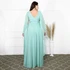 Vestido Três Listras Pequenas com Capa da Gala Nobre Moda Festa