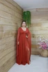 Vestido Três Listras Pequenas com Capa da Gala Nobre Moda Festa