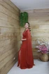Vestido Três Listras Pequenas com Capa da Gala Nobre Moda Festa