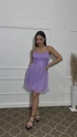 VESTIDO DE ALCINHA ACINTURADO Gala Nobre Moda Festa