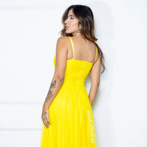 VESTIDO DECOTE LATERAL X Gala Nobre Moda Festa