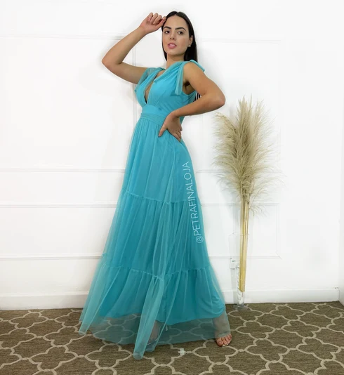 Vestido de Amarrar Três Marias da Gala Nobre Moda Festa