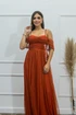 Vestido Franzido Ombro a Ombro da Gala Nobre Moda Festa