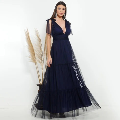 Vestido de Amarrar Três Marias da Gala Nobre Moda Festa