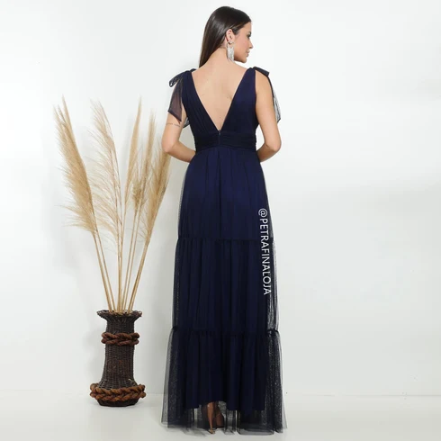 Vestido de Amarrar Três Marias da Gala Nobre Moda Festa