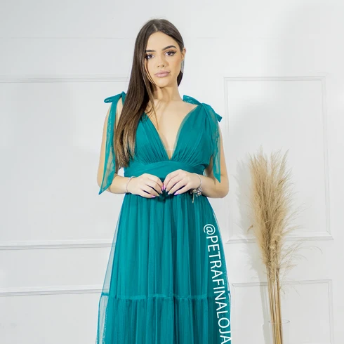 Vestido de Amarrar Três Marias da Gala Nobre Moda Festa